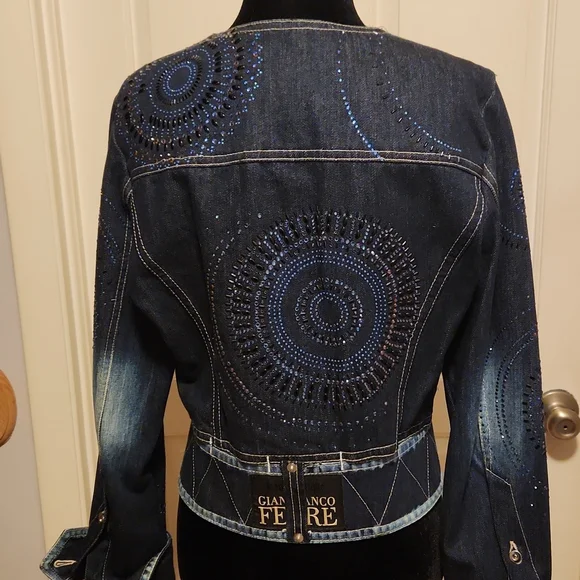 GIANFRANCO FERRE DENIM JACKET SIZE